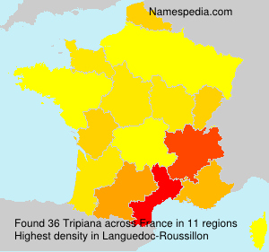 Surname Tripiana in France Surname Tripiana in France