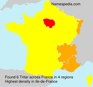 Surname Tritar in France Surname Tritar in France