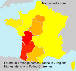 Surname Trolonge in France Surname Trolonge in France