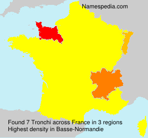 Surname Tronchi in France Surname Tronchi in France