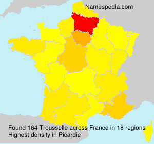 Surname Trousselle in France Surname Trousselle in France