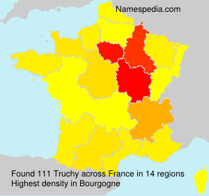 Surname Truchy in France Surname Truchy in France