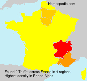 Surname Truffat in France Surname Truffat in France