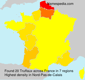 Surname Truffaux in France Surname Truffaux in France