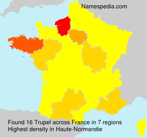 Surname Trupel in France Surname Trupel in France