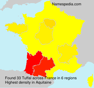 Surname Tuffal in France Surname Tuffal in France