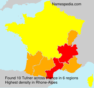 Surname Tufner in France Surname Tufner in France