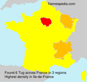 Surname Tug in France Surname Tug in France