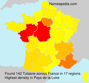Surname Tulasne in France Surname Tulasne in France