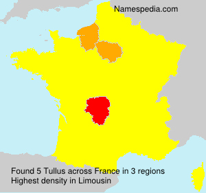 Surname Tullus in France Surname Tullus in France
