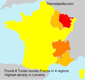 Surname Turato in France Surname Turato in France