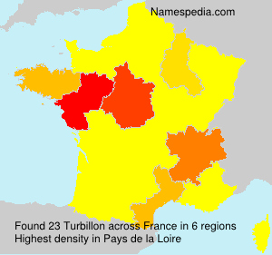 Surname Turbillon in France Surname Turbillon in France