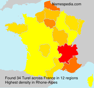 Surname Turel in France Surname Turel in France