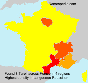 Surname Turell in France Surname Turell in France