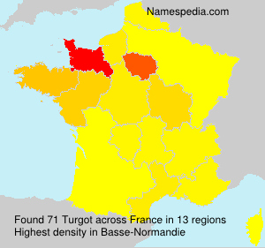 Surname Turgot in France Surname Turgot in France