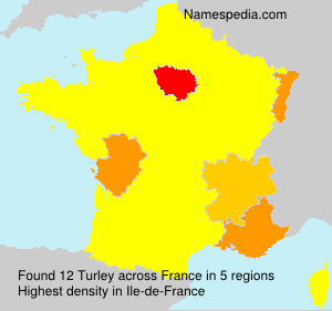 Surname Turley in France Surname Turley in France