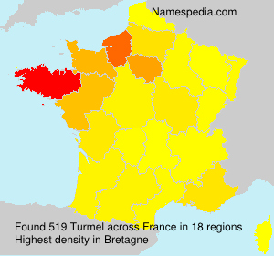Surname Turmel in France Surname Turmel in France