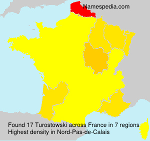Surname Turostowski in France Surname Turostowski in France