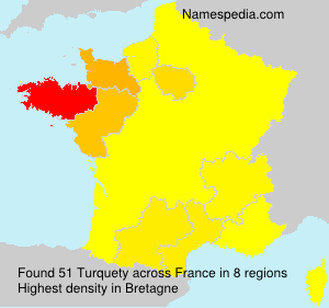 Surname Turquety in France Surname Turquety in France