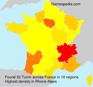 Surname Turrin in France Surname Turrin in France