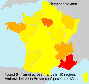Surname Turrini in France Surname Turrini in France