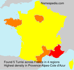 Surname Turrisi in France Surname Turrisi in France