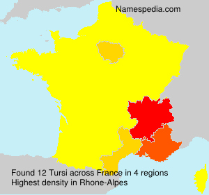 Surname Tursi in France Surname Tursi in France