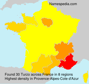 Surname Turzo in France Surname Turzo in France