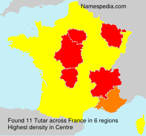 Surname Tutar in France Surname Tutar in France