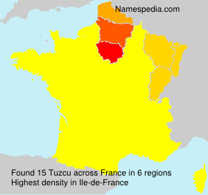 Surname Tuzcu in France Surname Tuzcu in France