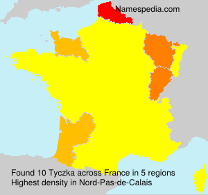 Surname Tyczka in France Surname Tyczka in France