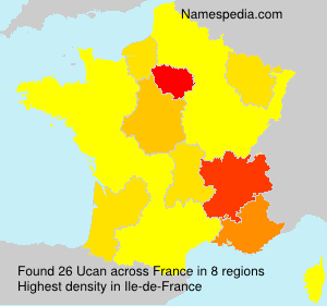 Surname Ucan in France