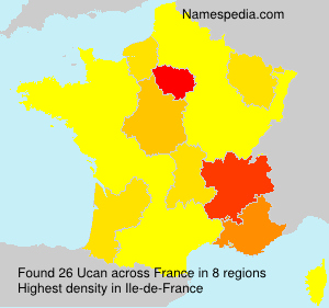 Surname Ucan in France Surname Ucan in France
