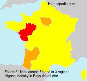 Surname Ulens in France Surname Ulens in France