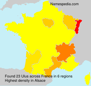 Surname Ulus in France Surname Ulus in France