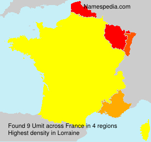 Surname Umit in France Surname Umit in France