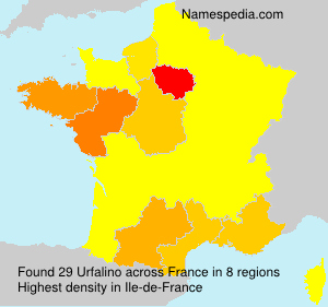 Surname Urfalino in France Surname Urfalino in France