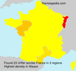 Surname Urffer in France Surname Urffer in France