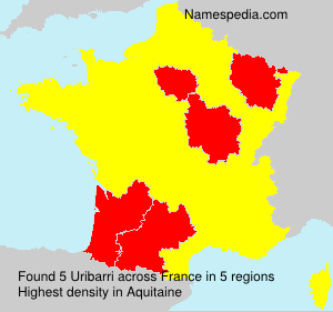 Surname Uribarri in France Surname Uribarri in France