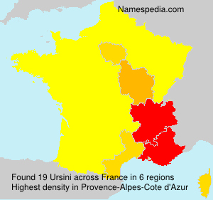 Surname Ursini in France Surname Ursini in France