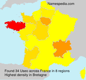 Surname Useo in France Surname Useo in France
