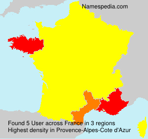 Surname User in France Surname User in France