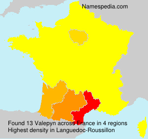 Surname Valepyn in France Surname Valepyn in France