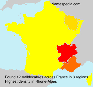 Surname Valldecabres in France Surname Valldecabres in France