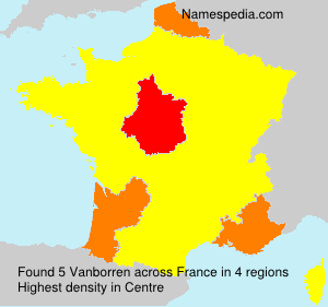 Surname Vanborren in France Surname Vanborren in France