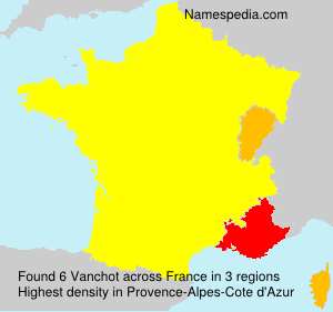 Surname Vanchot in France Surname Vanchot in France