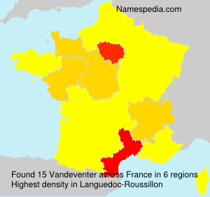 Surname Vandeventer in France Surname Vandeventer in France