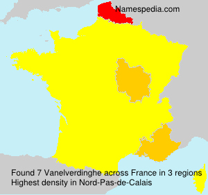 Surname Vanelverdinghe in France Surname Vanelverdinghe in France