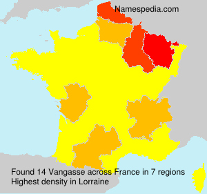 Surname Vangasse in France Surname Vangasse in France