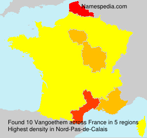 Surname Vangoethem in France Surname Vangoethem in France
